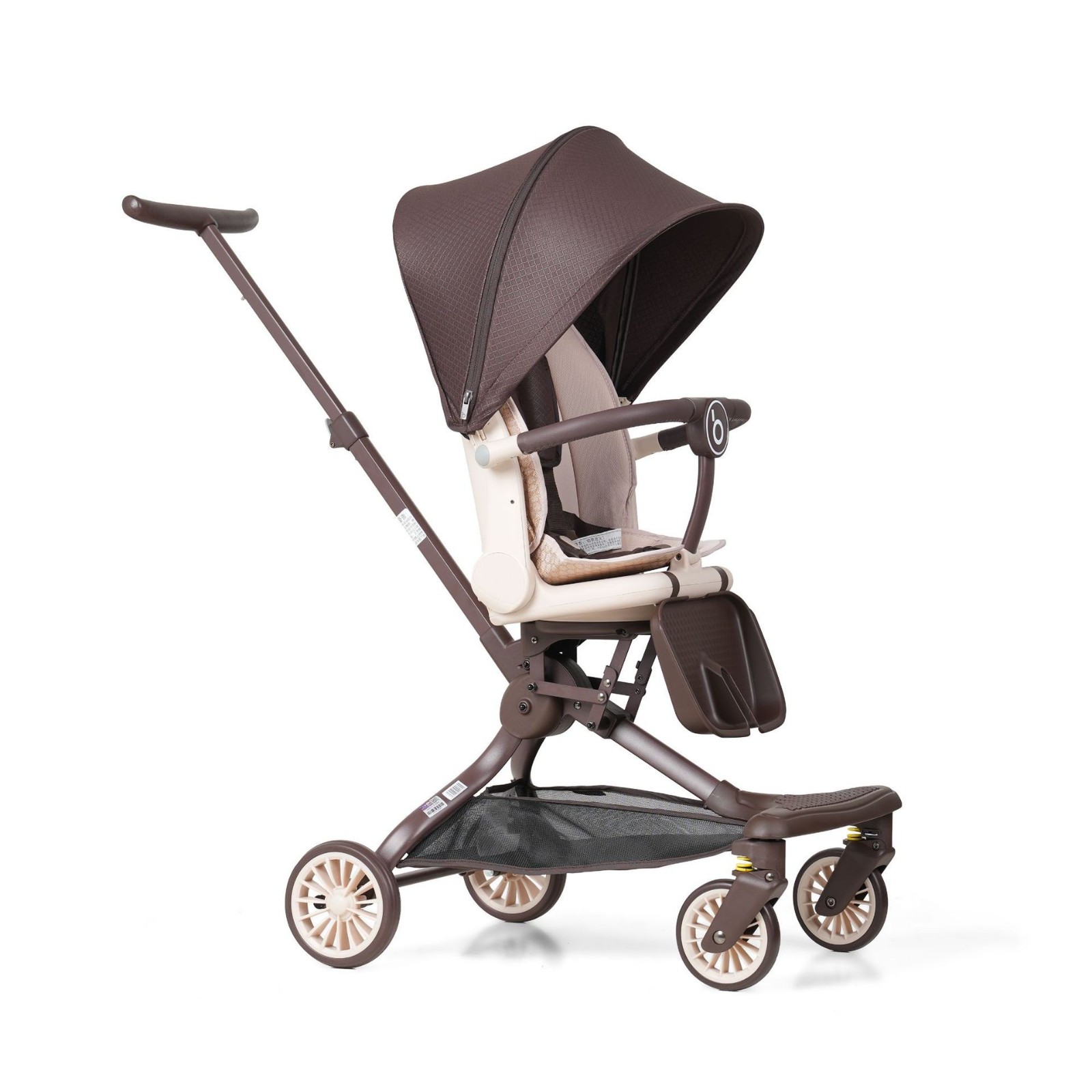 可坐可躺车顶分三段小巧可折叠溜娃神器(只供外销)图2