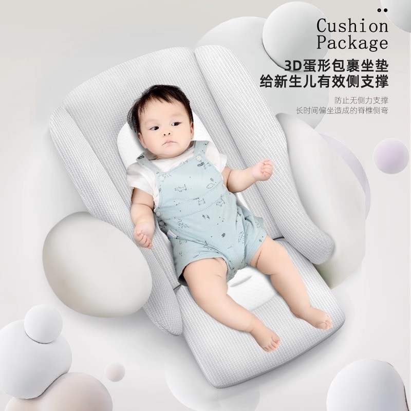 高景观双向推行可坐可躺超轻便折叠便携婴儿车宝宝手推车图4