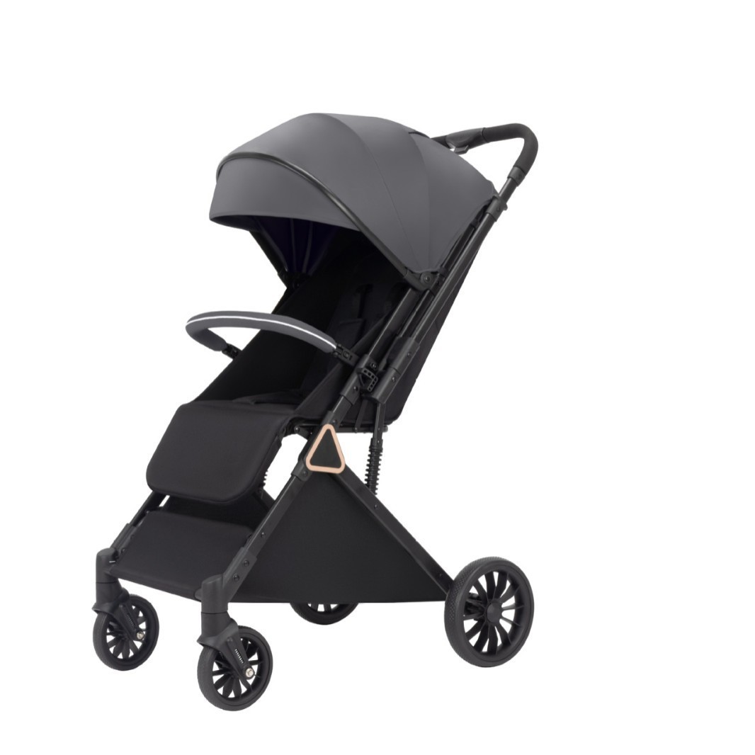 可坐可躺轻便婴儿推车可折叠双向手推车外出遛娃便携式遮阳篷图2