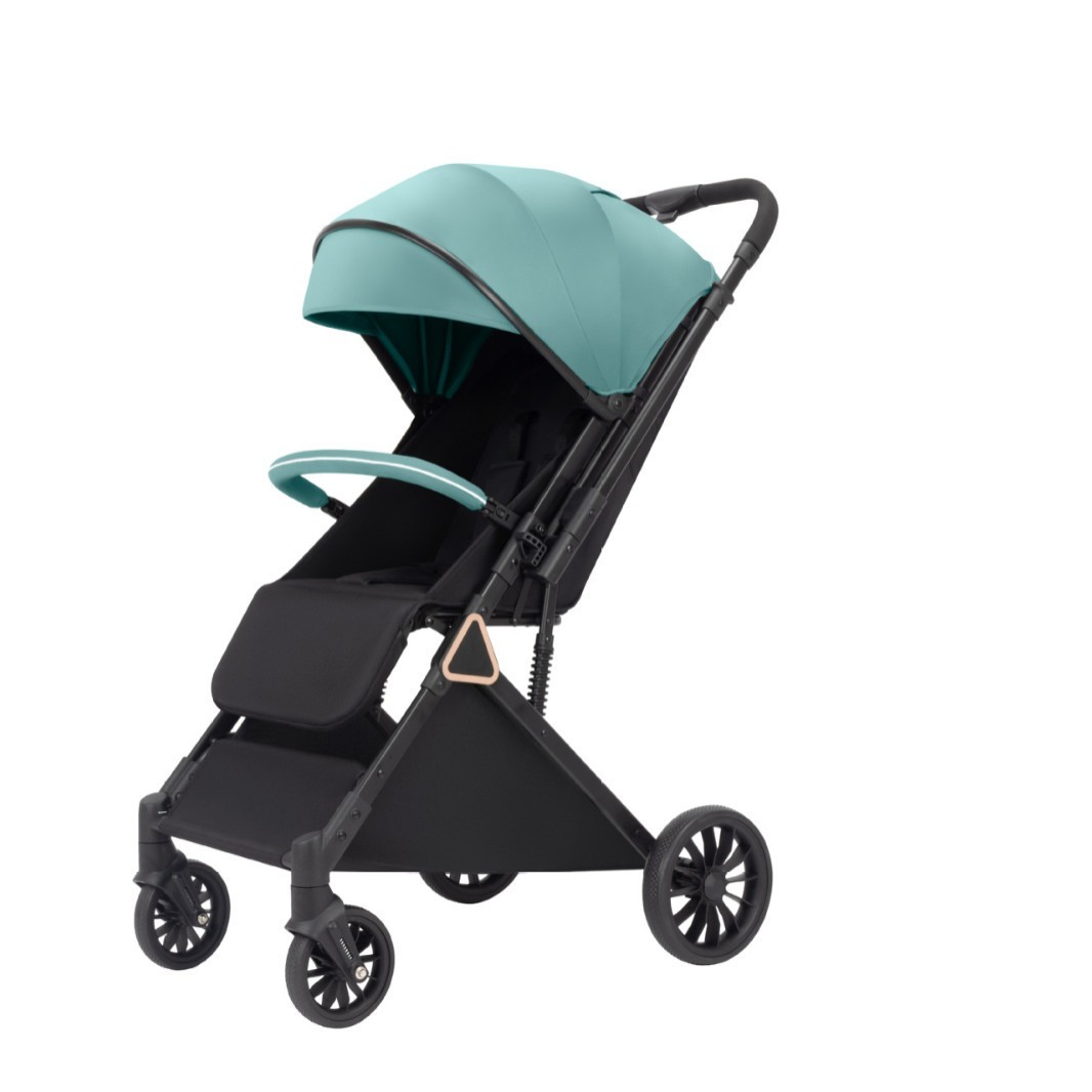 可坐可躺轻便婴儿推车可折叠双向手推车外出遛娃便携式遮阳篷图5