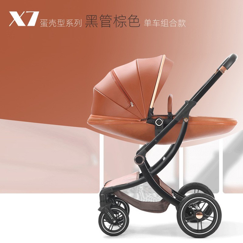 婴儿推车可坐可躺双向轻便折叠高景观新生儿童宝宝手推车图4