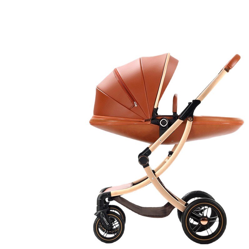 婴儿推车可坐可躺双向轻便折叠高景观新生儿童宝宝手推车图5