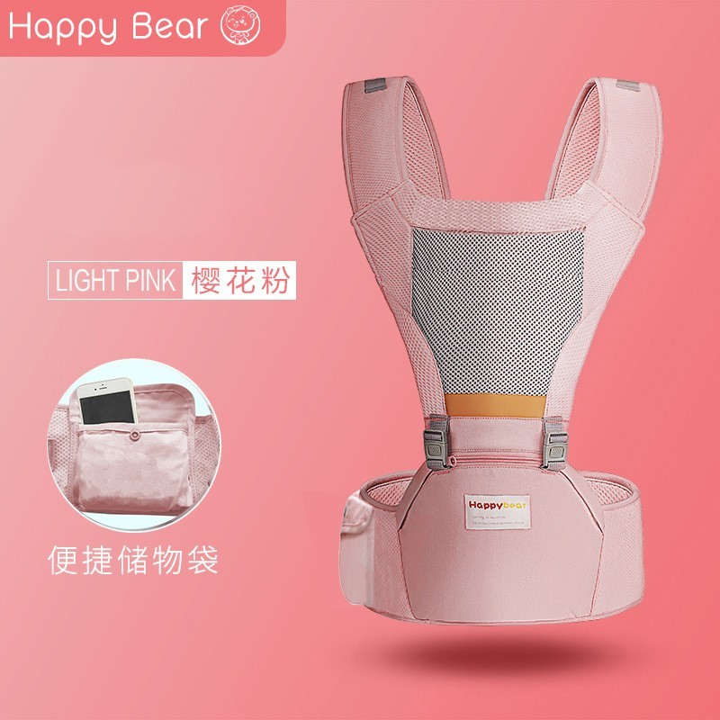 婴儿背带腰凳多功能抱娃神器新生儿安全带亲子出行可调节图2