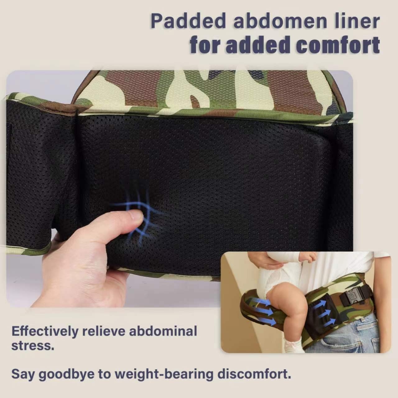 婴儿背带单凳抱娃神器母婴用品宝宝图4