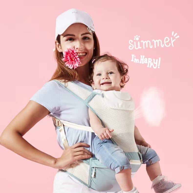 婴儿背带腰凳儿童厂家直销多功能便携座椅背娃腰带款便携式