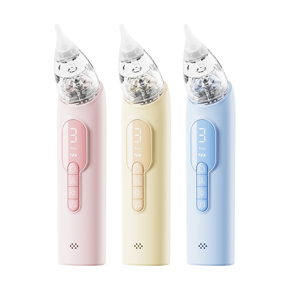 跨境新品电动吸鼻器便携手持式婴儿吸鼻器通鼻吸鼻清洁宝宝鼻腔图2