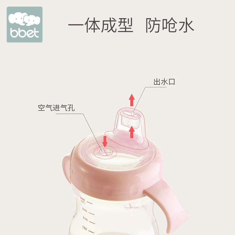 宝宝学饮杯鸭嘴杯防漏防呛喝水杯子婴儿水杯儿童水壶6-18个月防摔图3