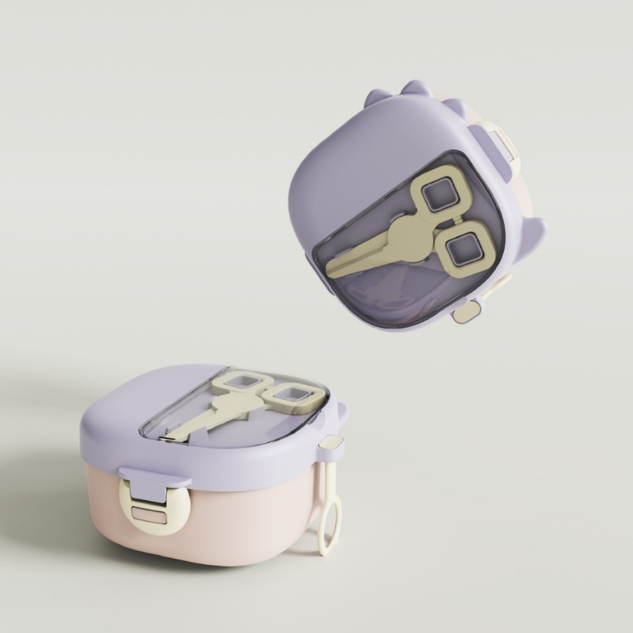 儿童注水保温碗宝宝吃饭专用辅食碗防摔防烫吃饭碗婴幼儿餐具套装图2