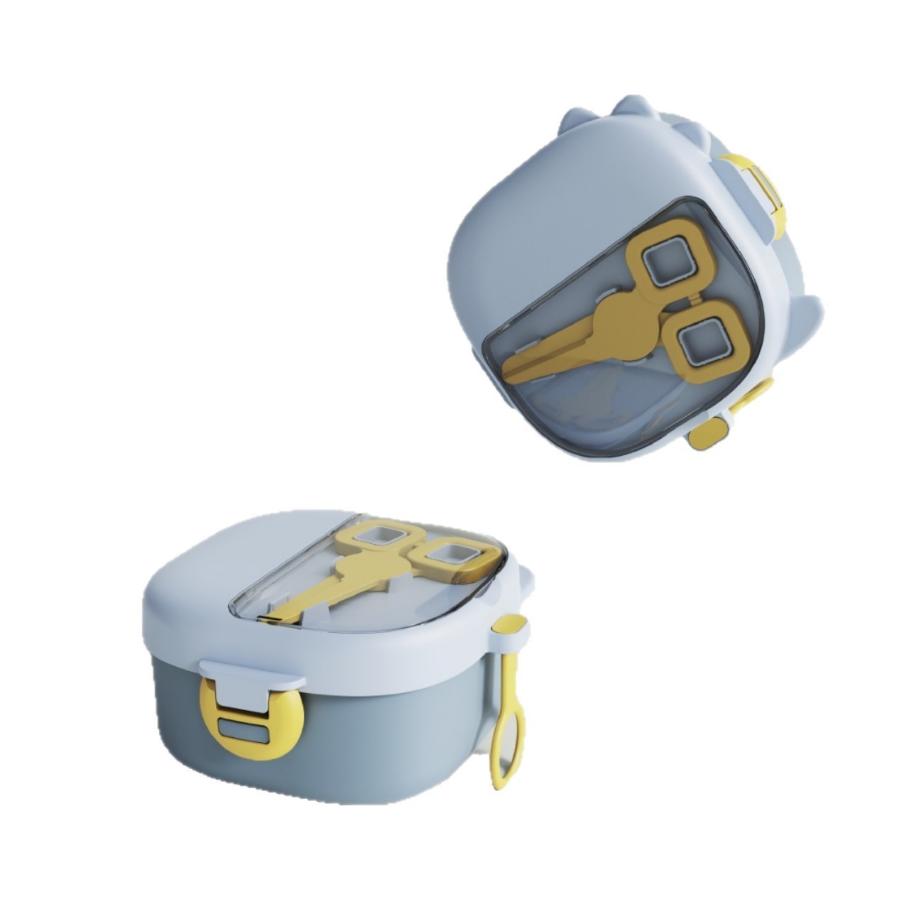 儿童注水保温碗宝宝吃饭专用辅食碗防摔防烫吃饭碗婴幼儿餐具套装图5