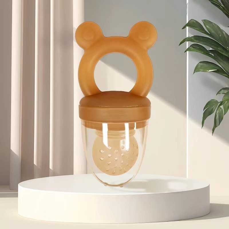 婴儿咬咬乐吃水果辅食器超软抗菌食品级纳米银硅胶宝宝咬咬乐牙胶图3