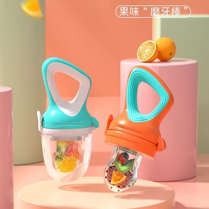 婴儿果蔬咬咬乐硅胶辅食咬咬袋宝宝吃果汁神器咬玩乐牙胶磨牙棒图2