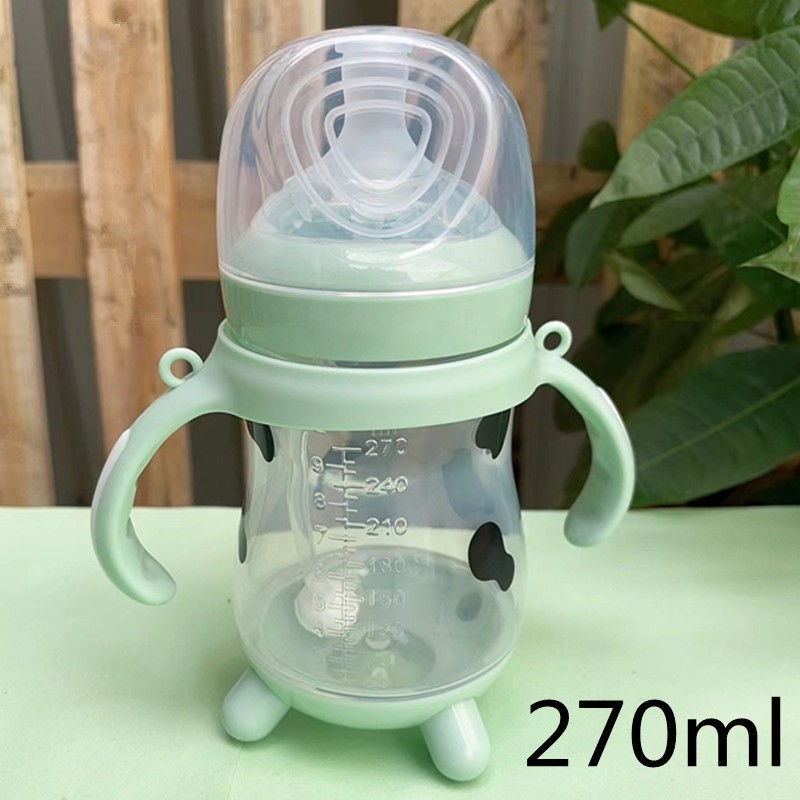 宝宝pp奶瓶两用儿童吸管水杯宽口径180/270/330婴儿用品图4