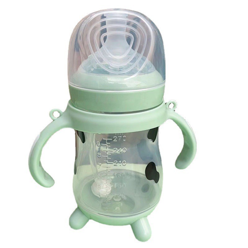 宝宝pp奶瓶两用儿童吸管水杯宽口径180/270/330婴儿用品图5
