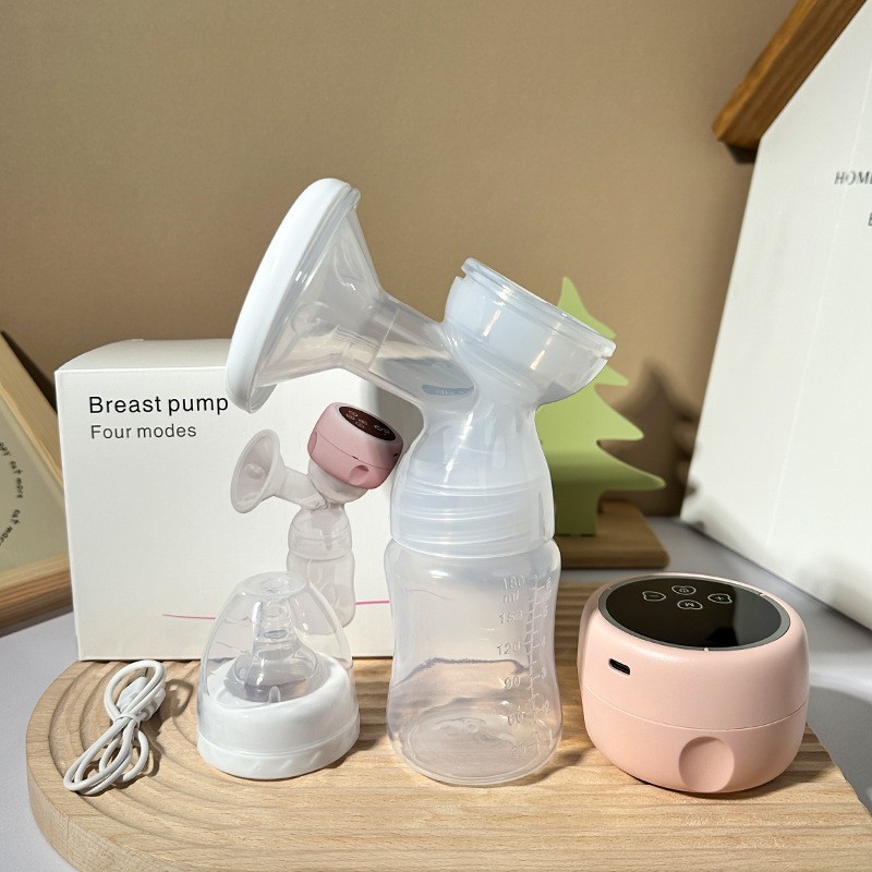 电动单边吸奶器便携式母乳收集器静音一体式全自动吸乳器图2