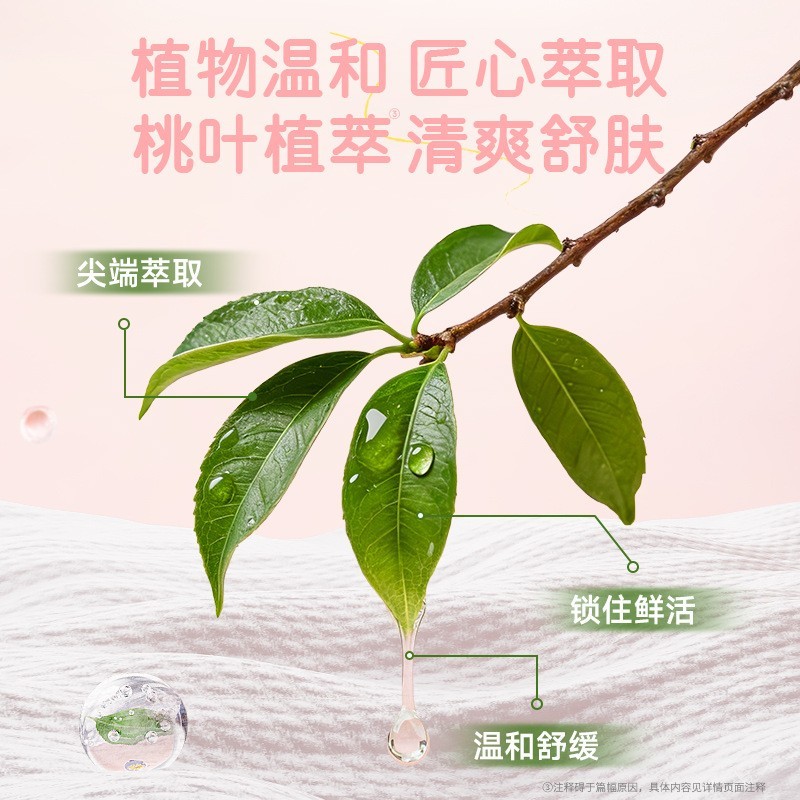 桃叶款湿纸巾新生婴儿手口专用家用湿巾纸80抽*5包图3