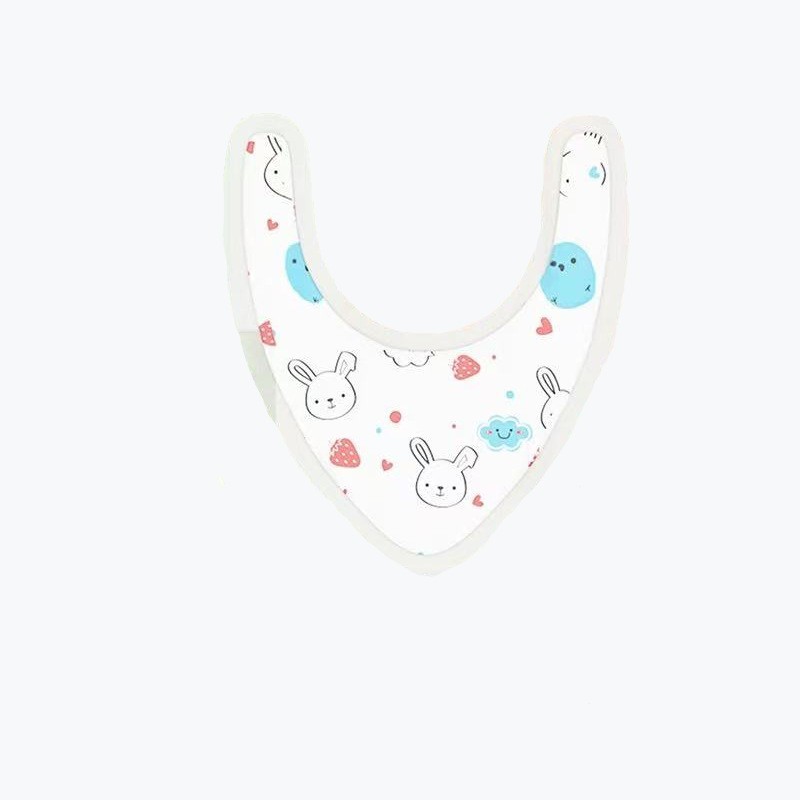 一次性三角口水巾新生婴儿小月龄免洗防水围嘴OEM贴牌代工图5