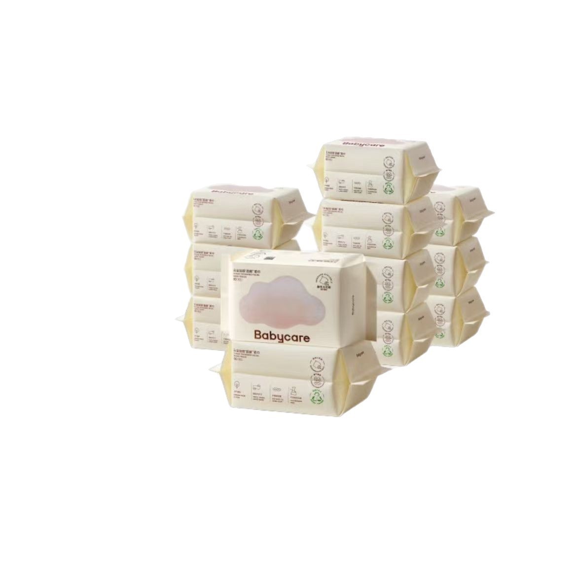 婴幼儿绵柔巾干湿两用新生儿大人小孩专用一次性洗脸擦屁屁巾图5