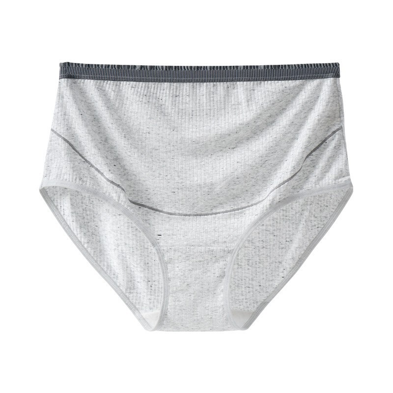 新款高腰彩棉孕妇内裤女高腰U型托腹不勒肚孕中晚期高腰孕期内裤图3