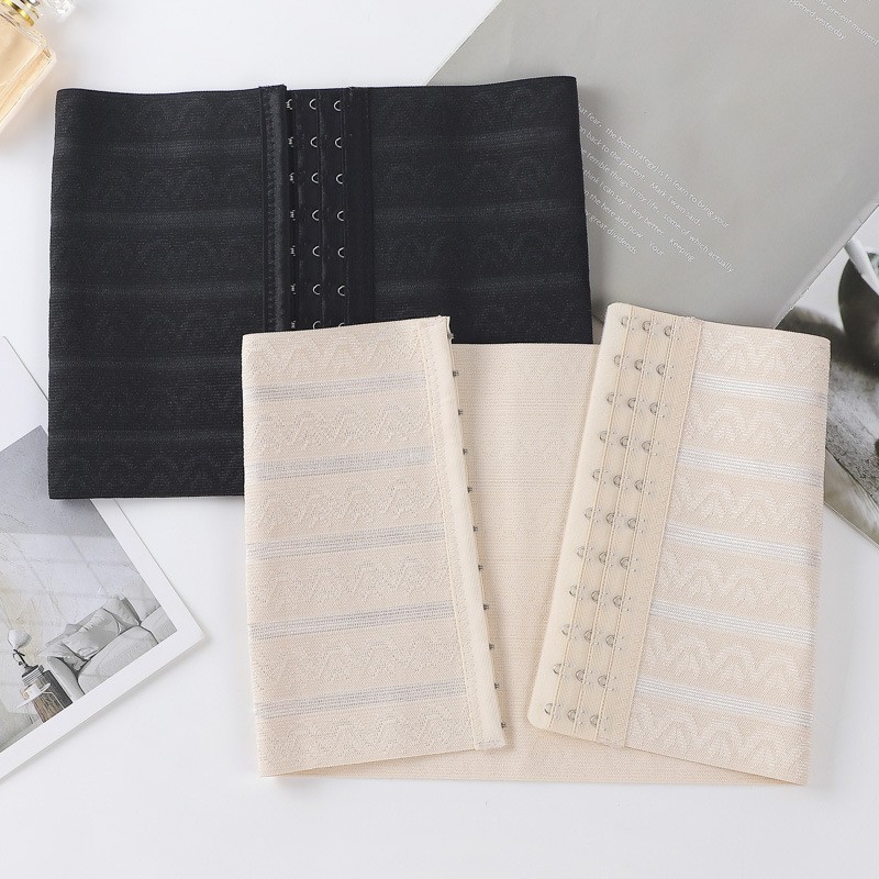 花纹收腹带四季运动健身护腰产后女修复塑身腰封美体束腰图4