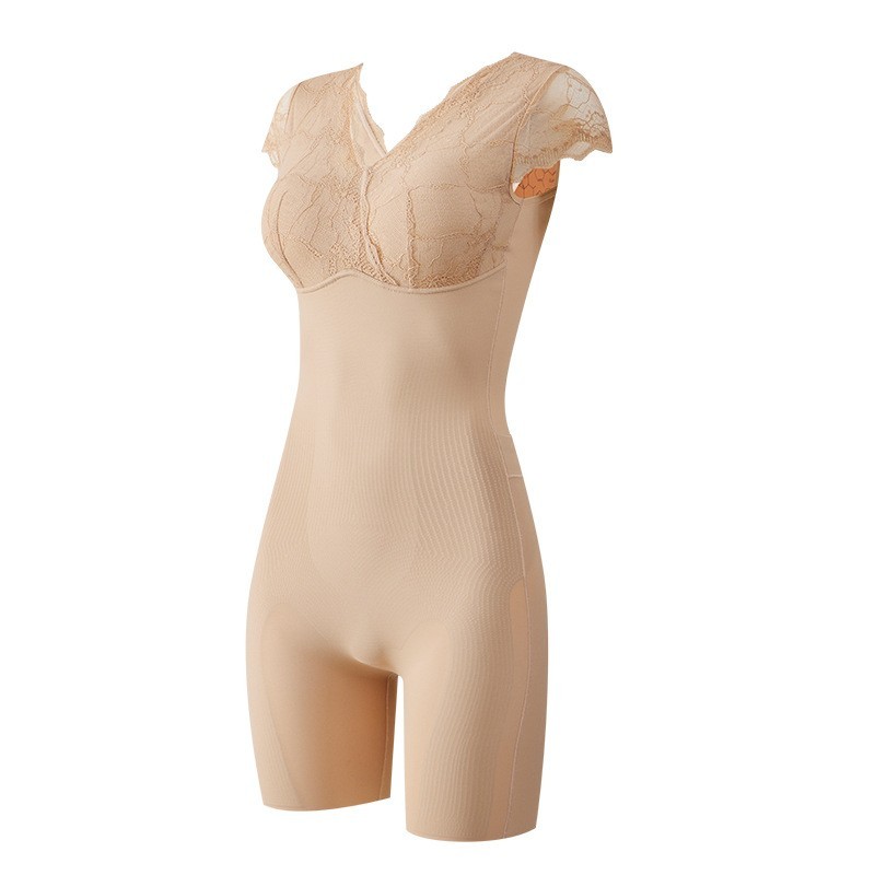 原创正品仙女袖黑绷带塑身衣图5