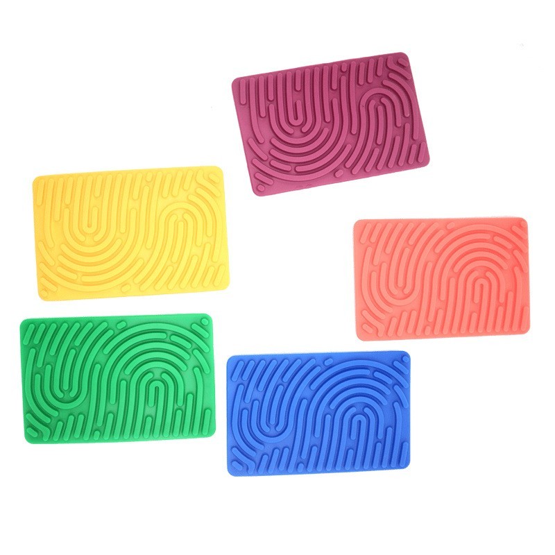 新品Sensory Activity Board硅胶感官活动板硅胶儿童益智解压玩具图2