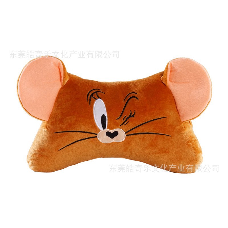 来图来样定制汽车用品汽车颈枕抱枕毛绒玩具立体卡通办公室午休图2