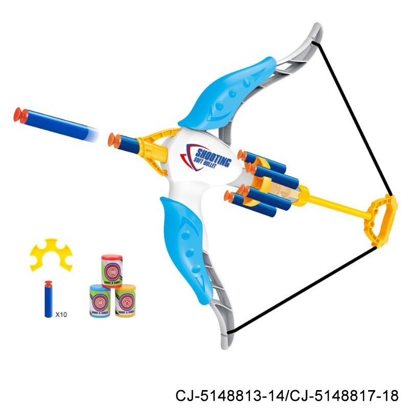 跨境儿童仿真空气动力EVA软弹弓箭军事模型竞技射击标靶户外玩具图5