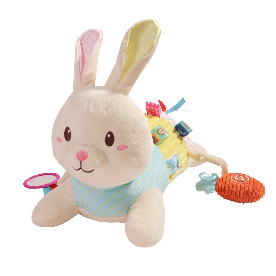 新生儿宝宝兔子音乐安抚抱偶抱枕婴儿玩具0-1岁安抚神器图3