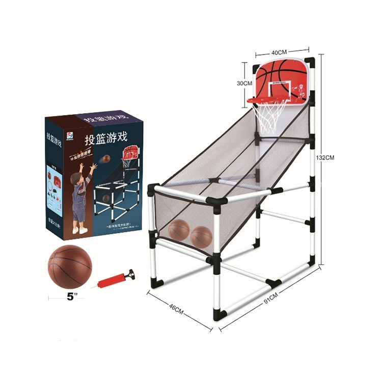 儿童投篮机篮球框落地式亲子互动运动玩具可拆卸易组装图5