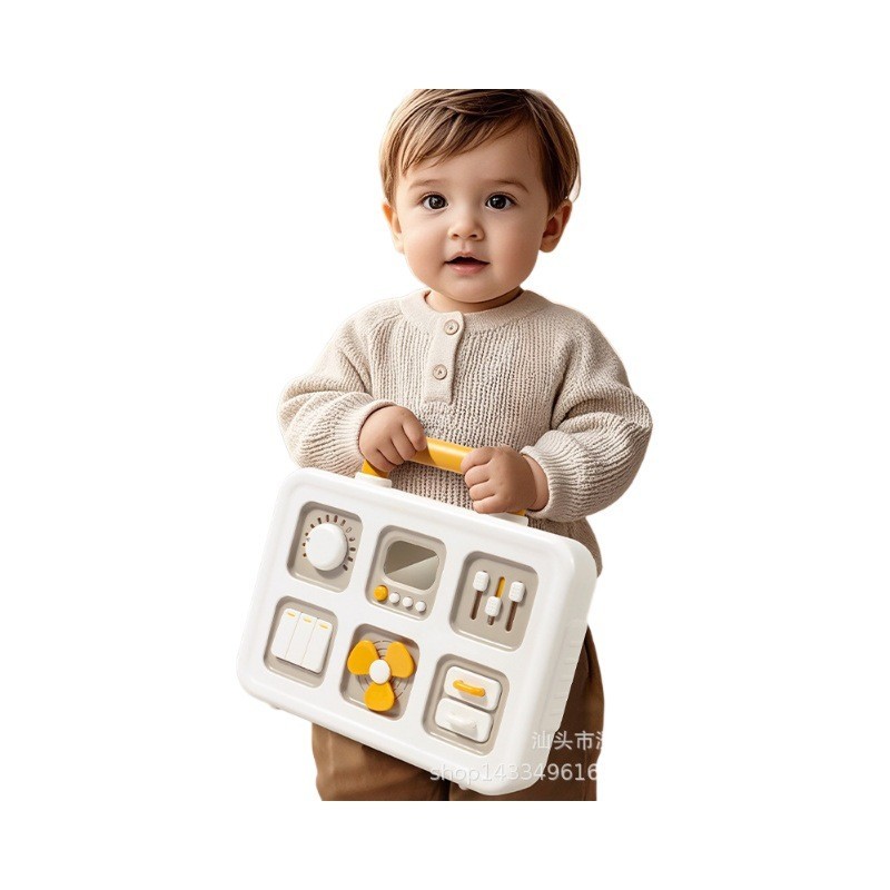 跨境魔方动动乐魔方忙碌球六面盒婴幼儿思维感官训练开关忙碌板图5