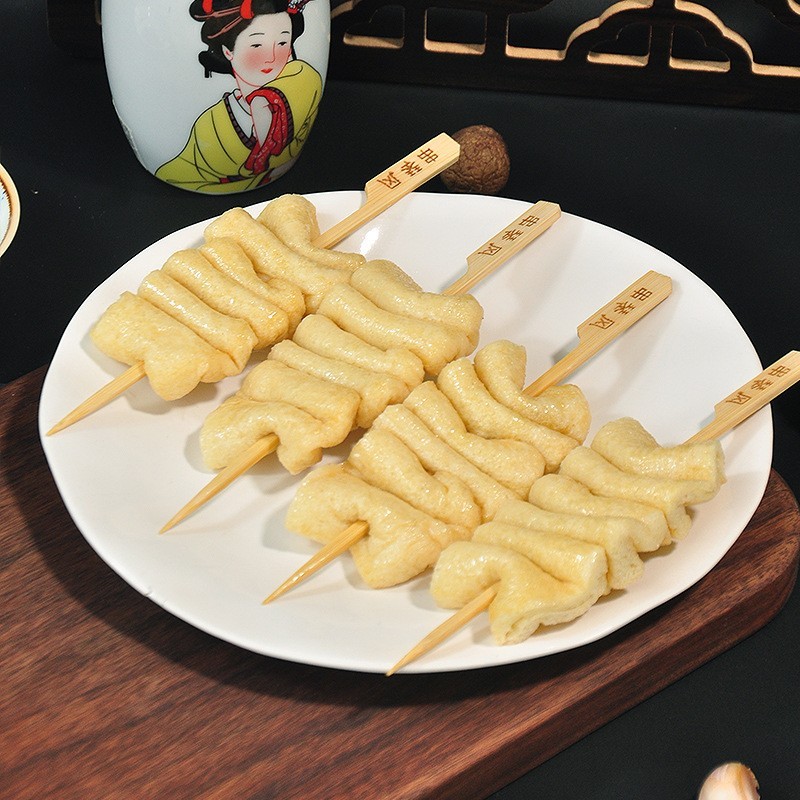 【风琴豆皮串】工厂直供关东煮火锅食材速冻便利店商用图2