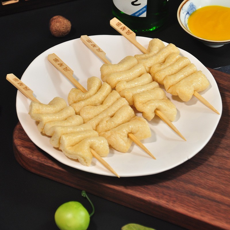 【风琴豆皮串】工厂直供关东煮火锅食材速冻便利店商用