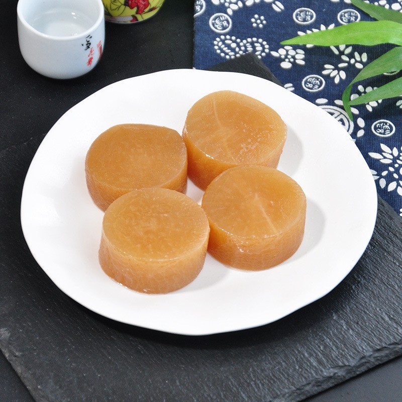 【水煮大根】关东煮食材白萝卜便利店微腌萝卜块640克