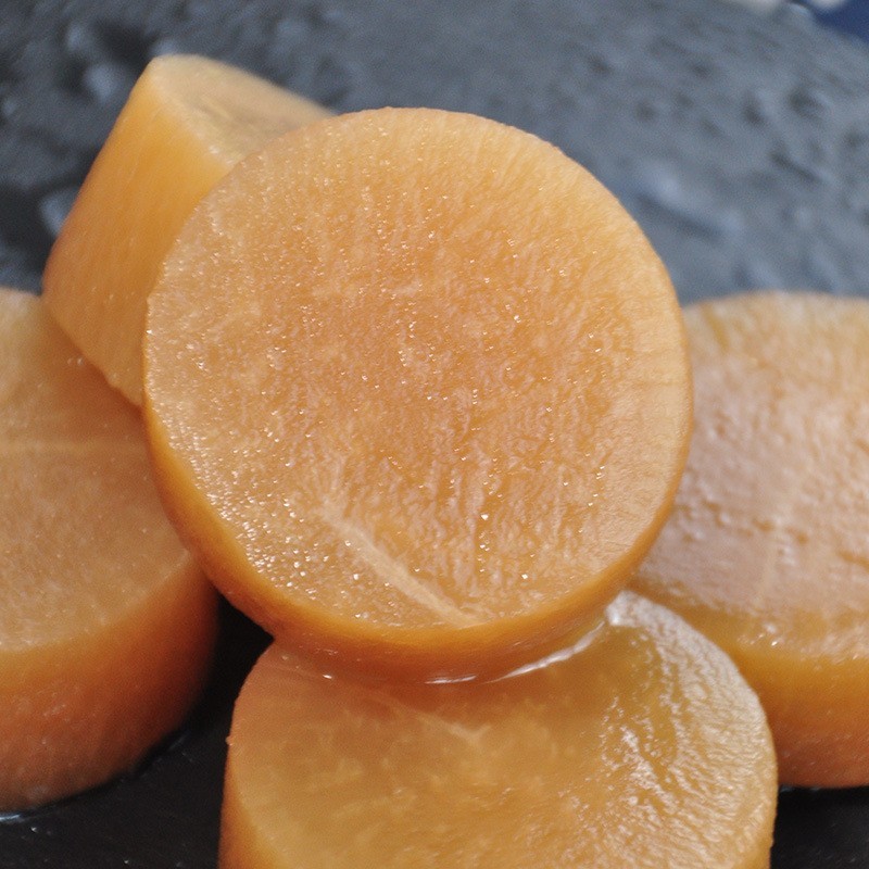 【水煮大根】关东煮食材白萝卜便利店微腌萝卜块640克图5