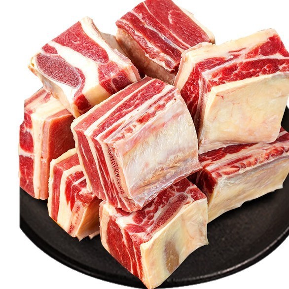 黄膘牛排原切扇子骨牛排骨新鲜带肉牛肋排炖煮烧烤冷冻牛肉图4