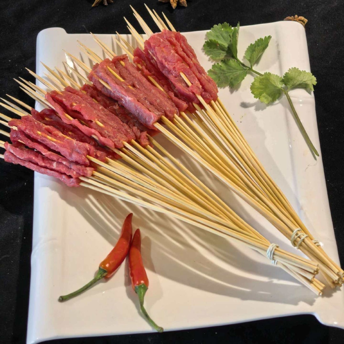 净肉串小肉串烧烤油炸铁板串串半成品食材商用图2