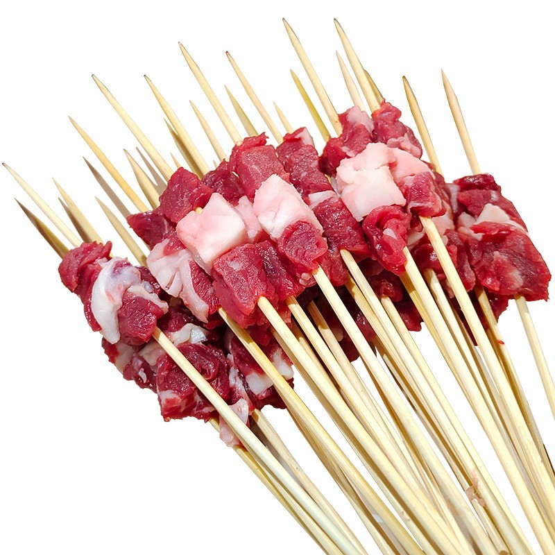 小肉串牛肋条小串户外烧烤食材半成品食材串串半成品原切肉串图5