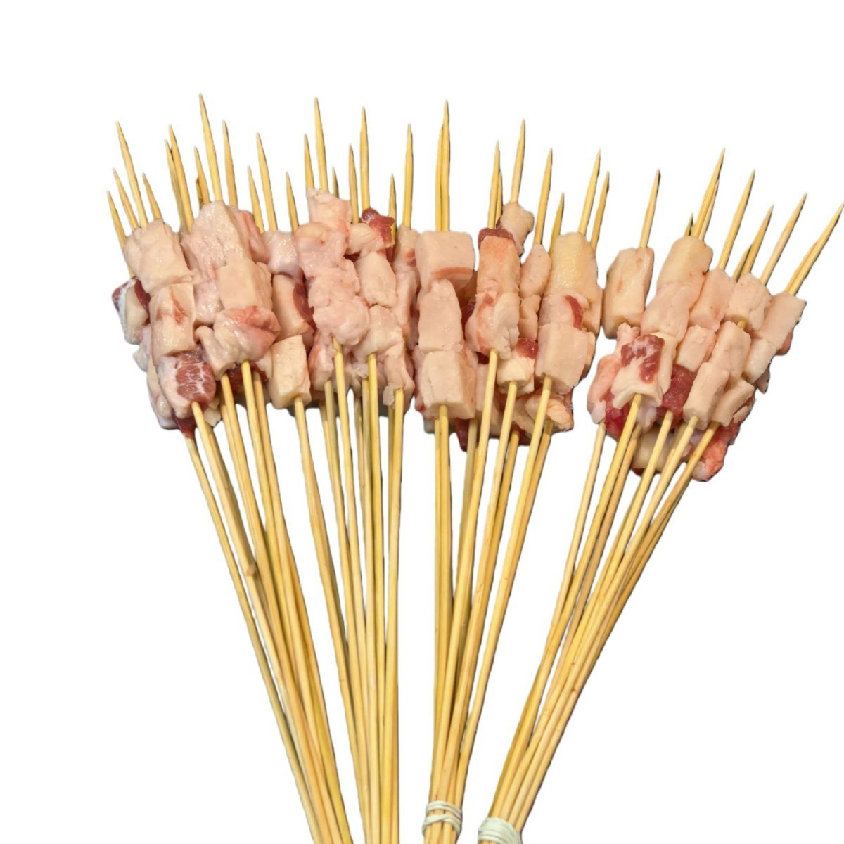 小肉串工厂牛胸膘串烧烤食材半成品商用图3