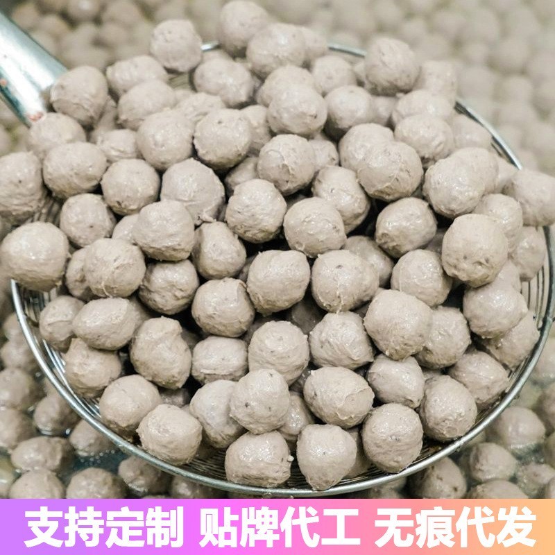 正宗手工鲜牛肉丸汕头特产牛筋丸丸子火锅烧烤食材图2