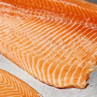 三文鱼大西洋鲑鱼进口冷冻新鲜现货整片日式刺身生鱼片海鲜鱼生摆