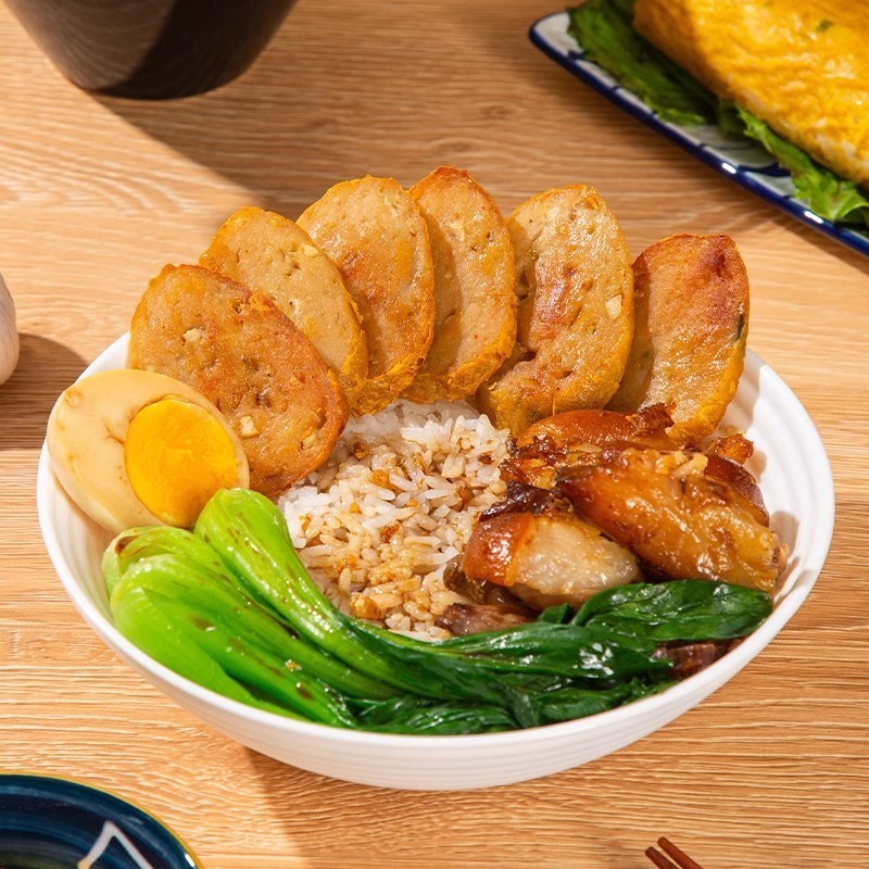 正宗潮汕猪肉卷章500g商用隆江猪脚饭半成品火锅食材潮汕肉卷2根图2