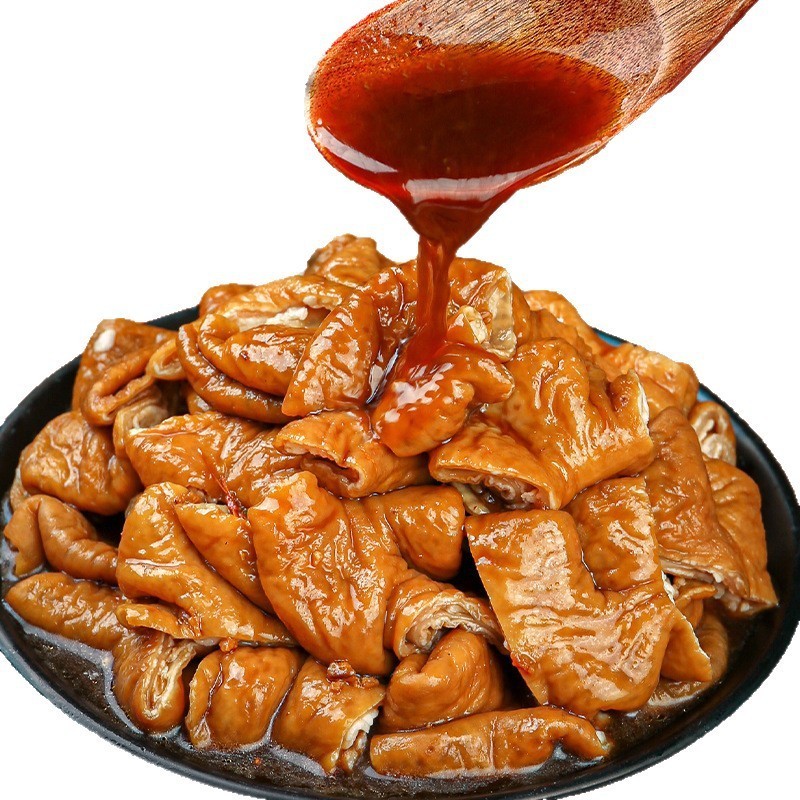 精品香卤肥肠猪大肠火锅食材供应链干锅爆炒火锅冒菜食材五香图5