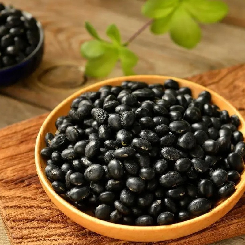 内蒙古粒粒道黑豆黄芯500g真空包装粗粮杂粮源头厂家图4