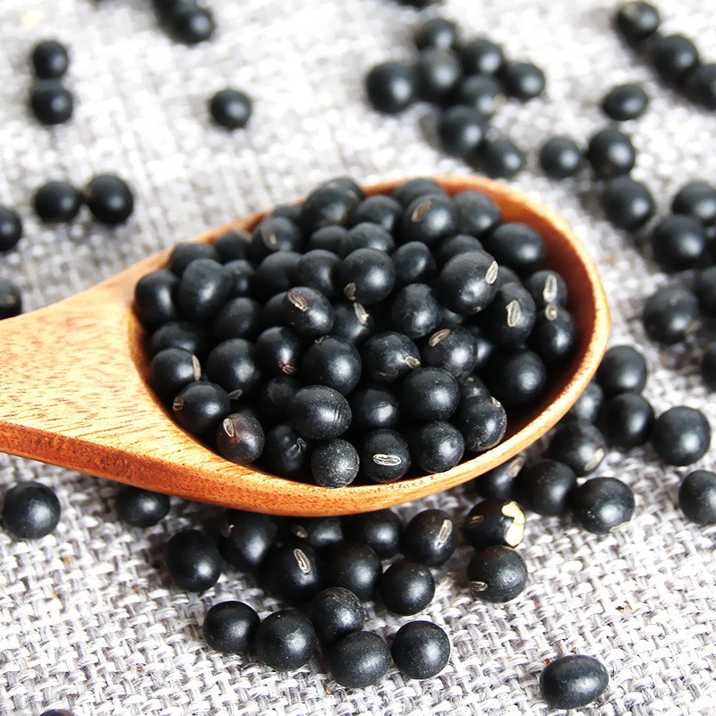 低温烘焙熟黑豆（黄心） 5斤/包五谷磨坊黑豆豆浆原料即食熟豆子图2