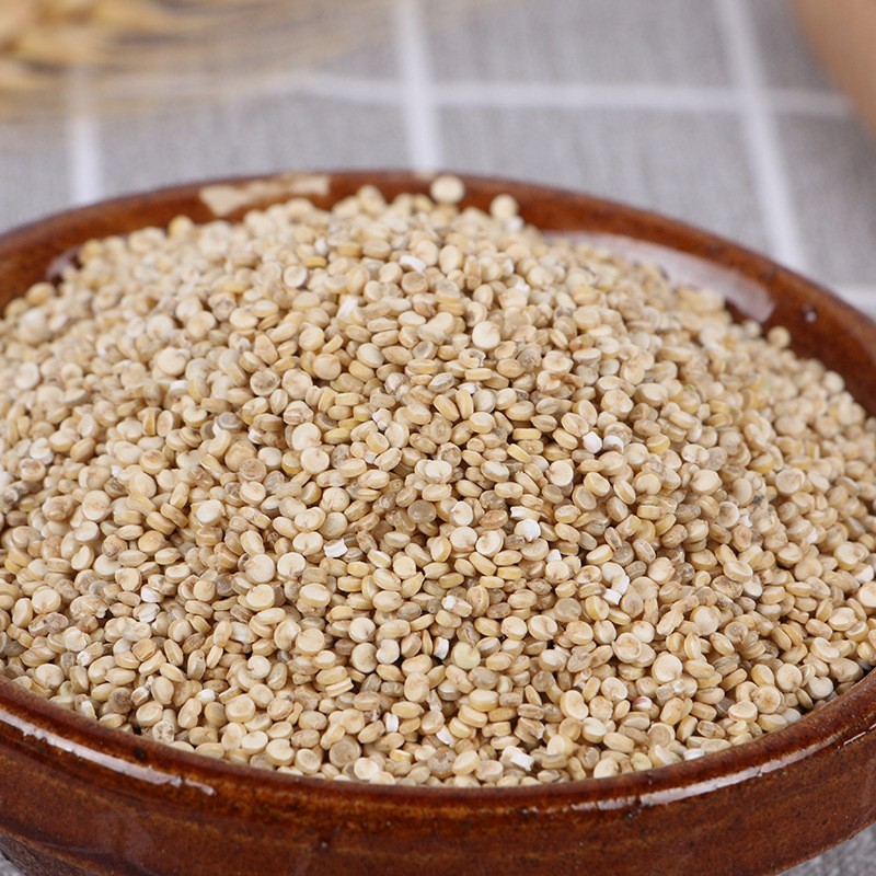 国产白藜麦五谷粗粮新货代餐磨粉原料现磨豆浆白藜麦图2