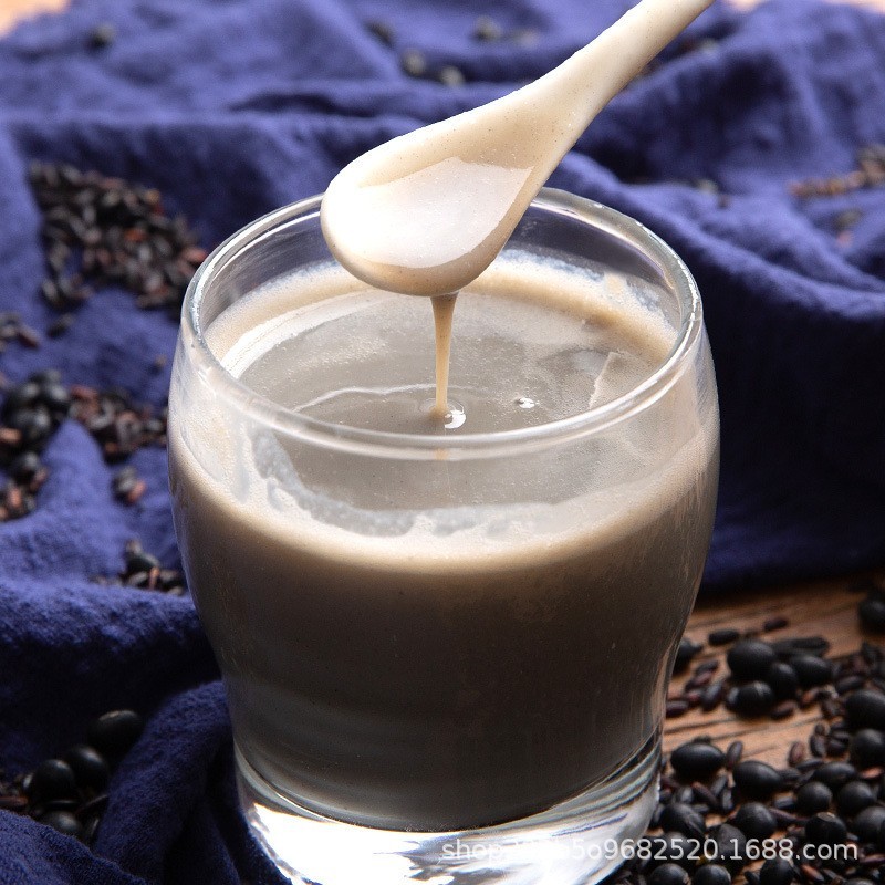 现磨熟制三黑豆浆包五谷杂粮原料包低温烘焙黑豆黑米黑芝麻杂粮包图2