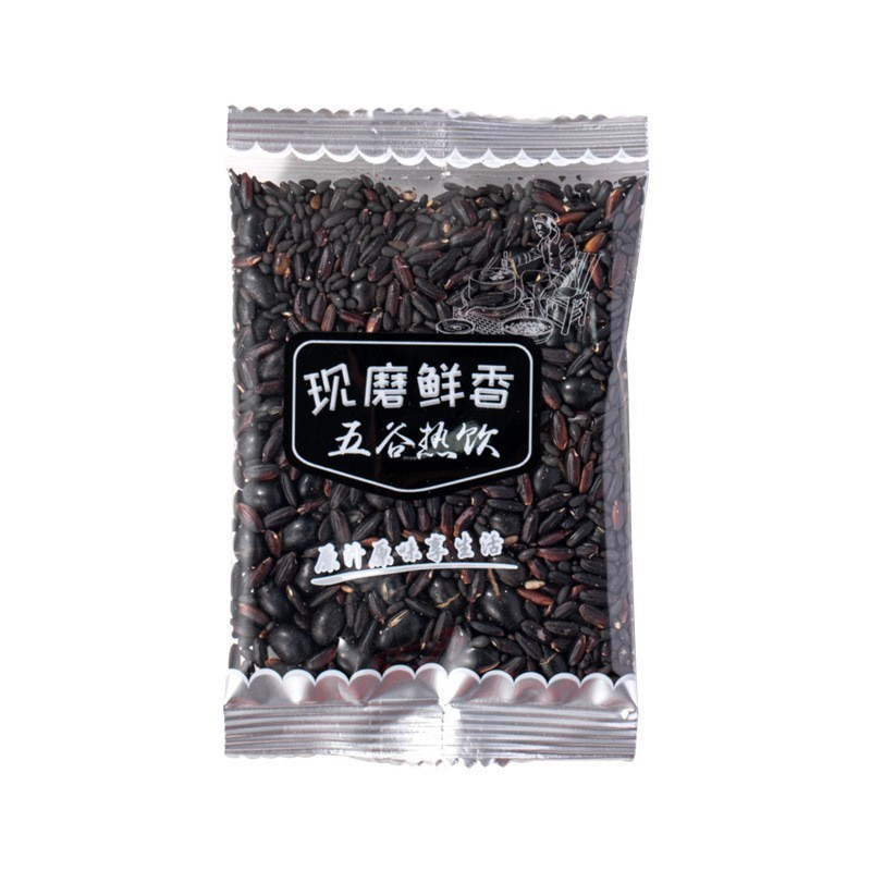 现磨熟制三黑豆浆包五谷杂粮原料包低温烘焙黑豆黑米黑芝麻杂粮包图5