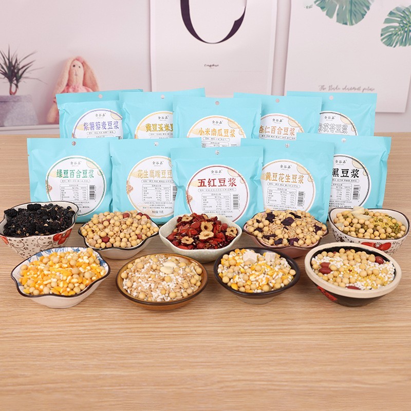 商用五谷豆浆包早餐豆浆原料包五谷杂粮粗粮组合包10种口味厂家图4