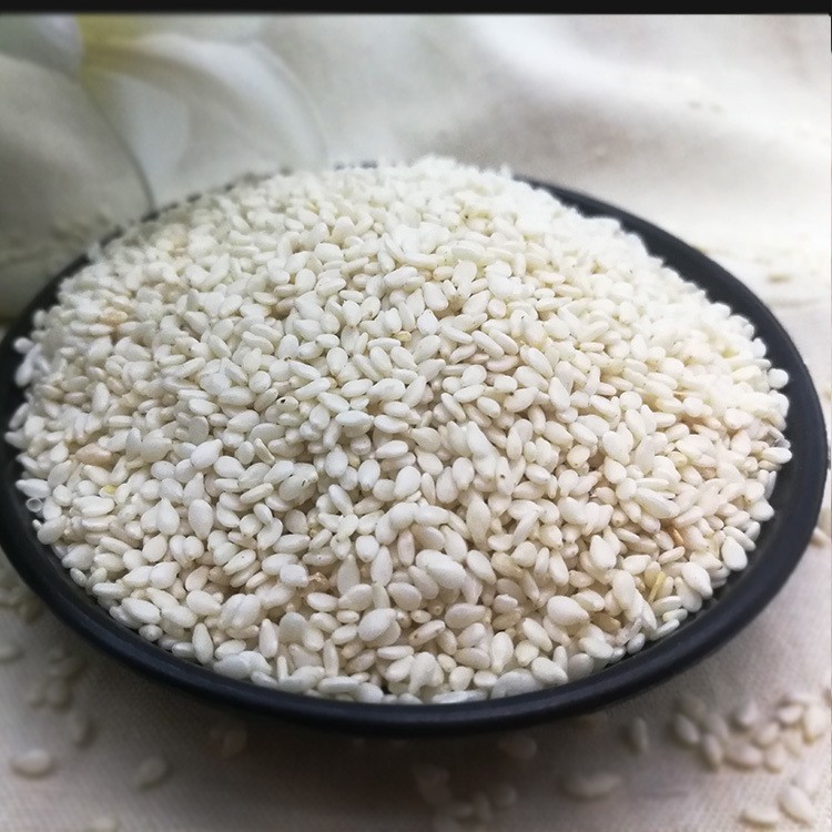 白芝麻生脱皮去皮白芝麻仁245克白芝麻真空包装可榨油图2