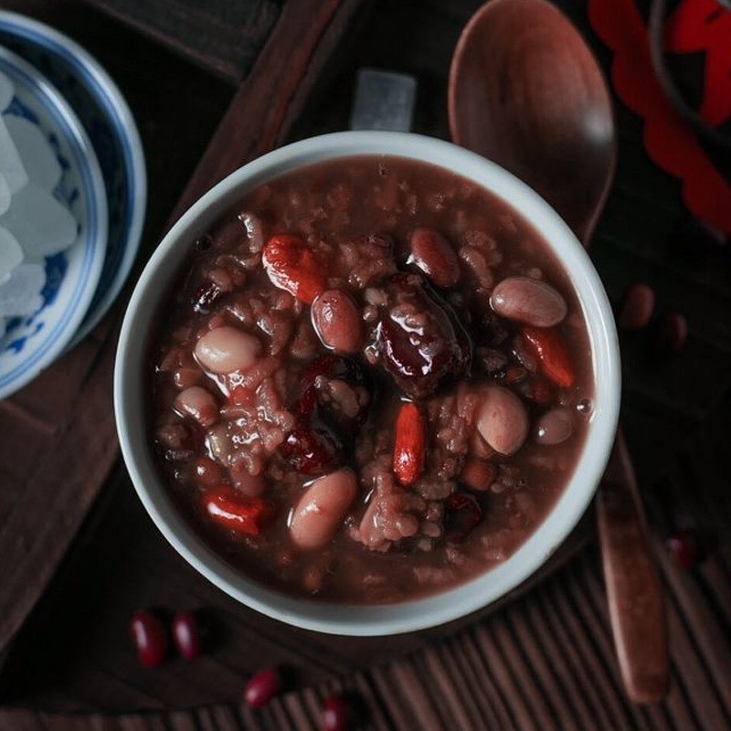 八宝粥500g五谷杂粮粥粗粮真空包装黑米组合营养早餐粥图3